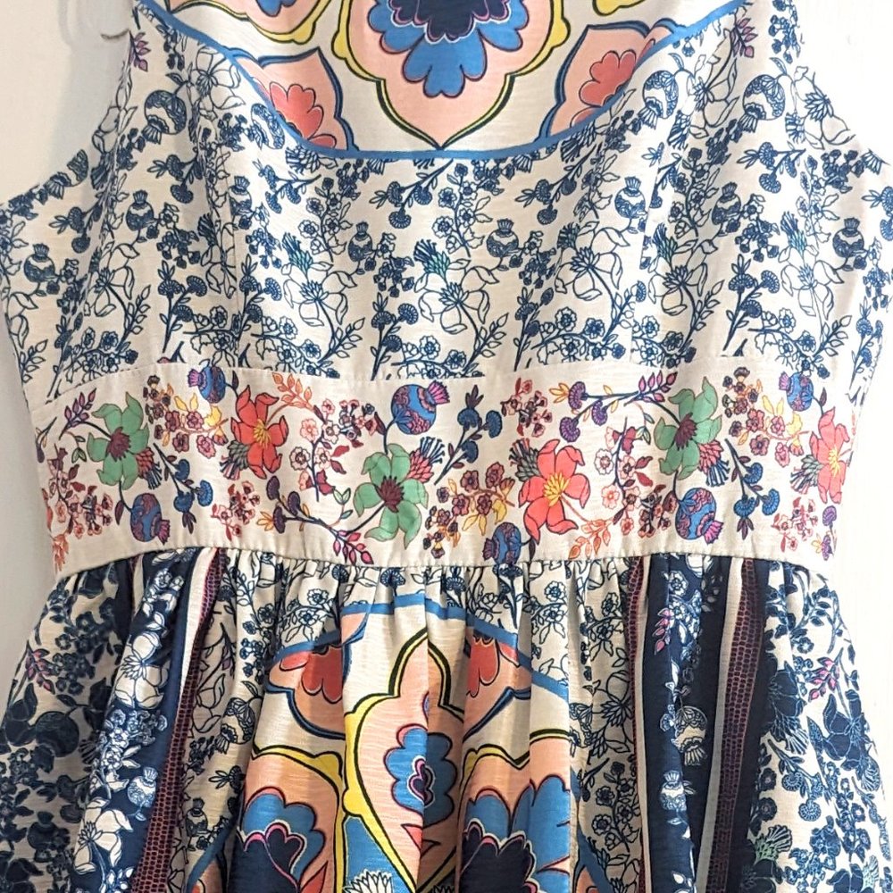 Champagne & Strawberry Dress, White/Multicolored, Small (Modcloth) - Picture 3 of 3